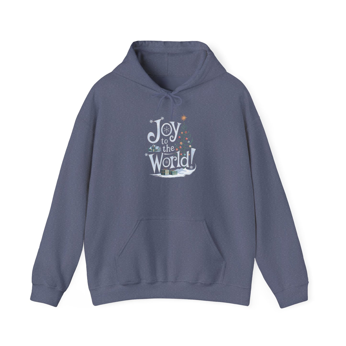 men's and women's christmas sweatshirt. joy to the world! unisex christmas sweatshirt.