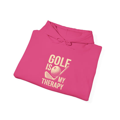 Men & Women Golf Sweatshirt: Golf is my Therapy. Unisex Sweatshirt.