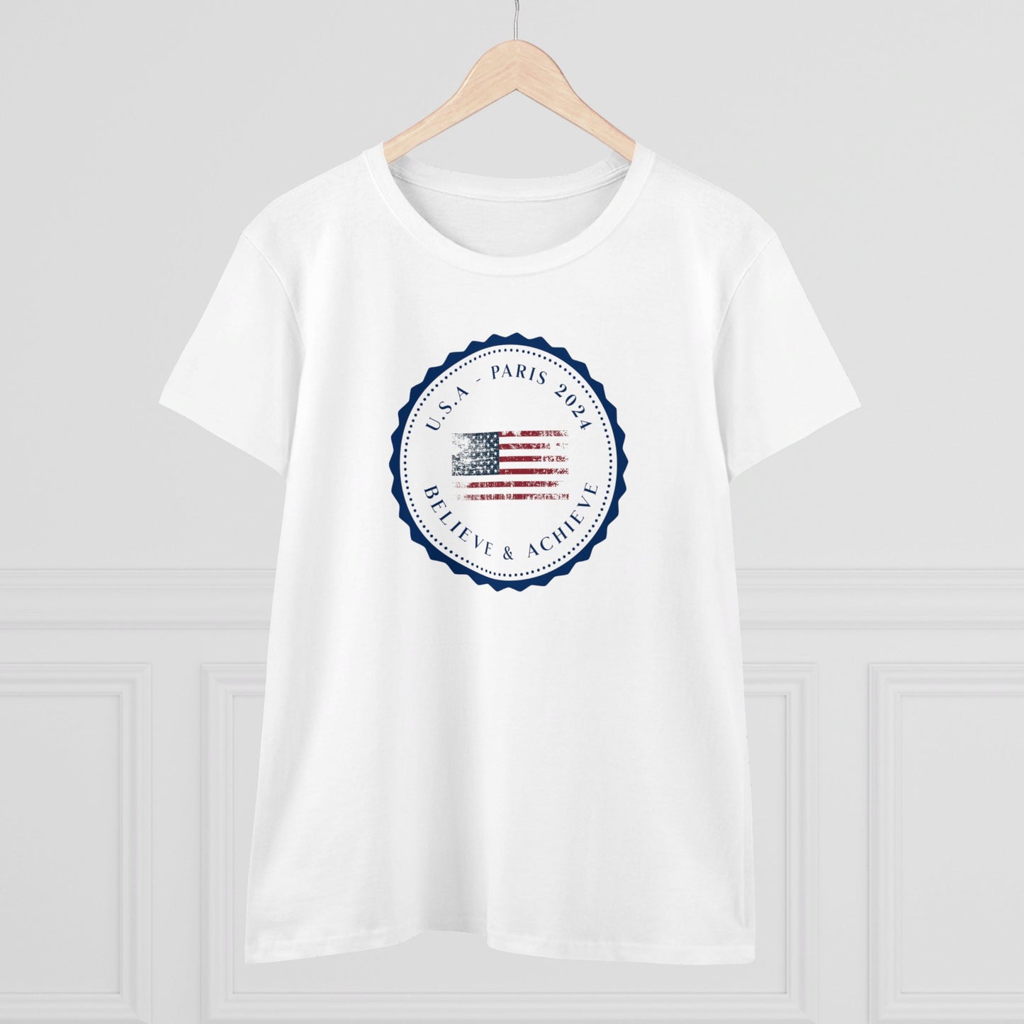 women's t-shirt - believe & achieve