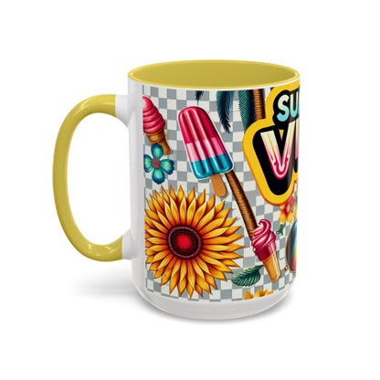 Colorful Summer Vibes Mug | Vibrant Design for Your Morning Coffee