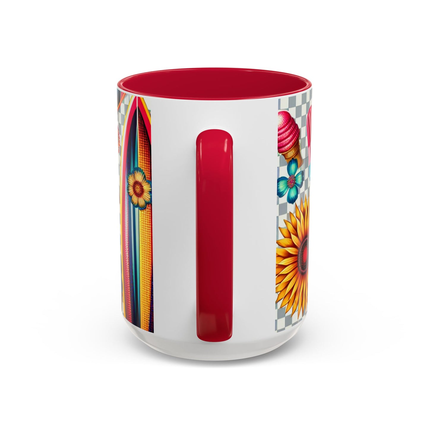 colorful summer vibes mug | vibrant design for your morning coffee