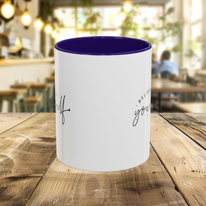 Colorful Inspirational Mug - Believe in Yourself
