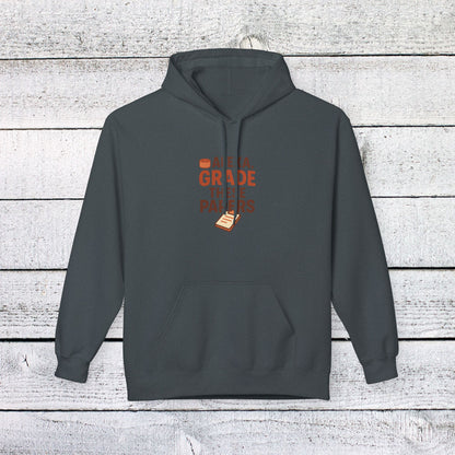 Unisex Softstyle Hoodie - Fun 'Alexa, Grade These Papers' Design. Teachers with Attitude.