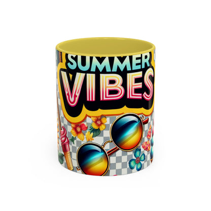 Colorful Summer Vibes Mug | Vibrant Design for Your Morning Coffee