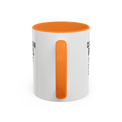 Colorful Classroom Rules Mug - Perfect for Teachers and Students. Teachers with attitude.