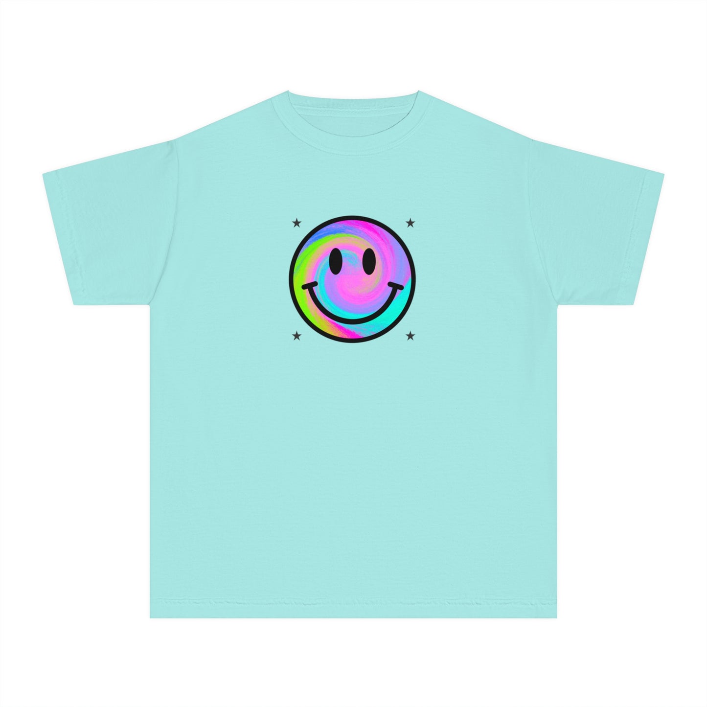 youth t-shirt - smiley face
