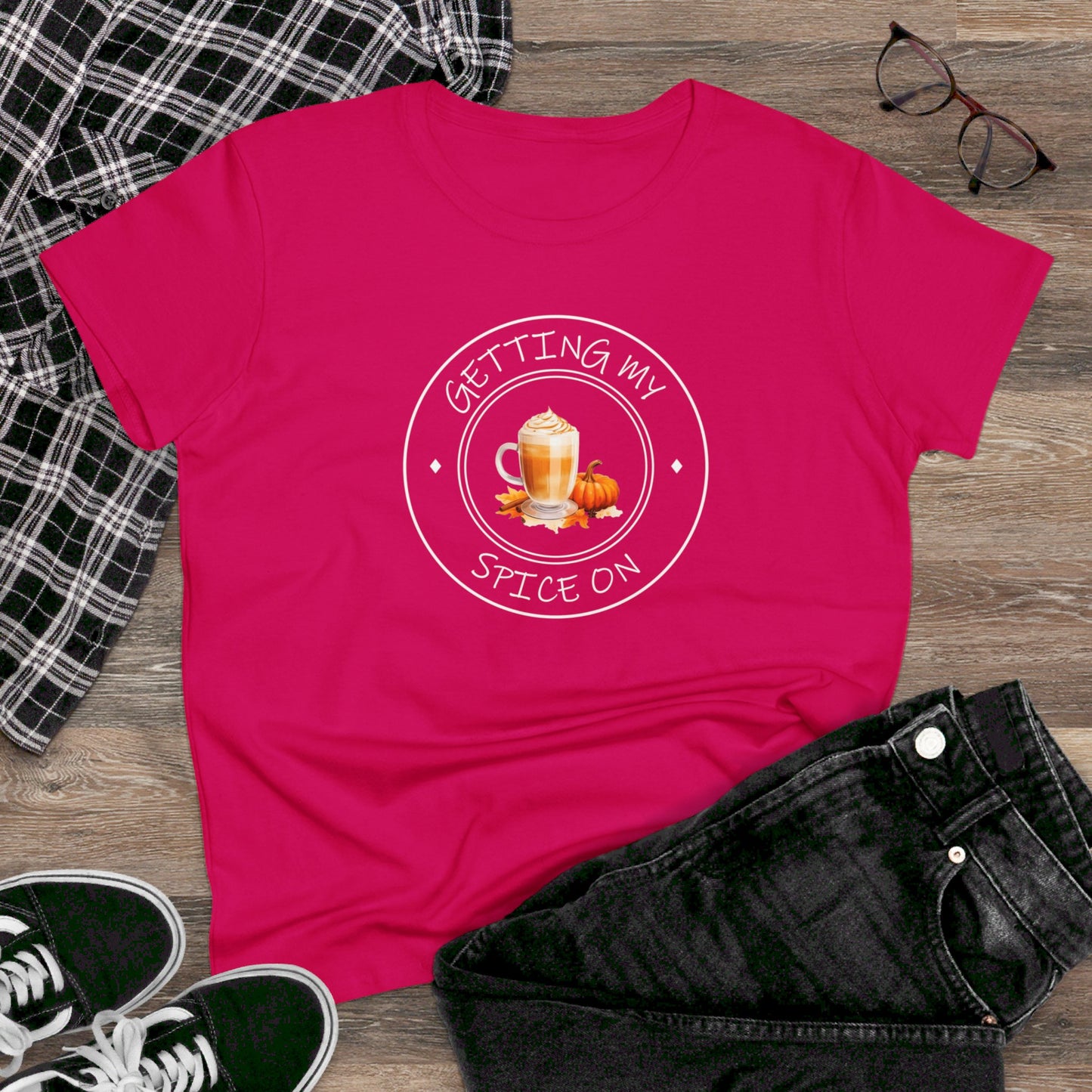 women's t-shirt - getting my spice on