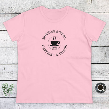 Womens T-Shirt - Caffeine and Chaos