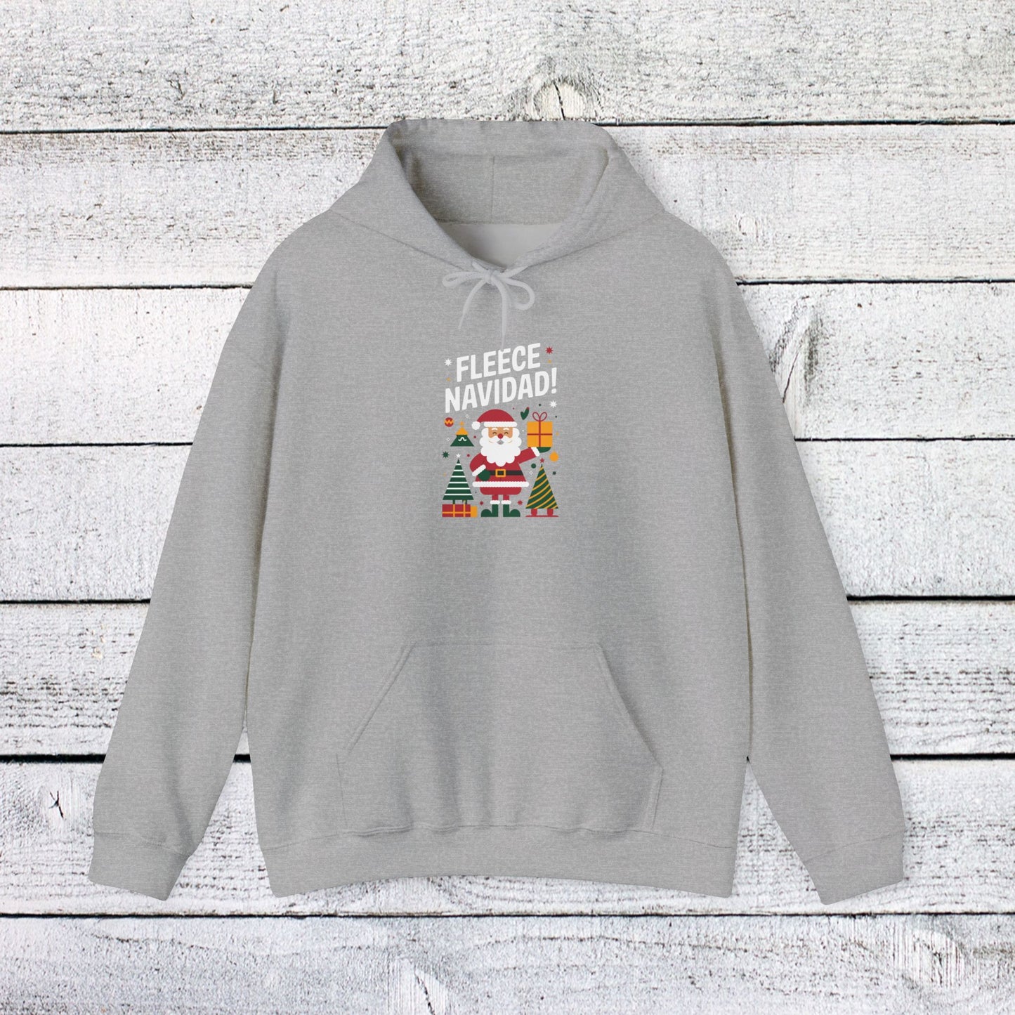 men's and women's christmas sweatshirt. fleece navidad! unisex christmas sweatshirt.