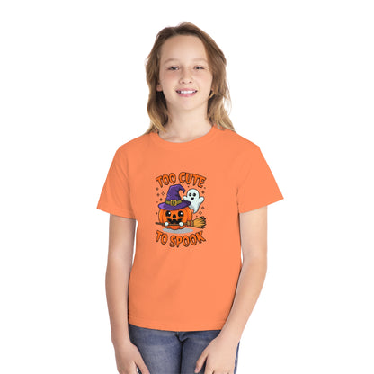 Youth T-Shirt, Youth Halloween T-Shirt, Too Cute to Spook!