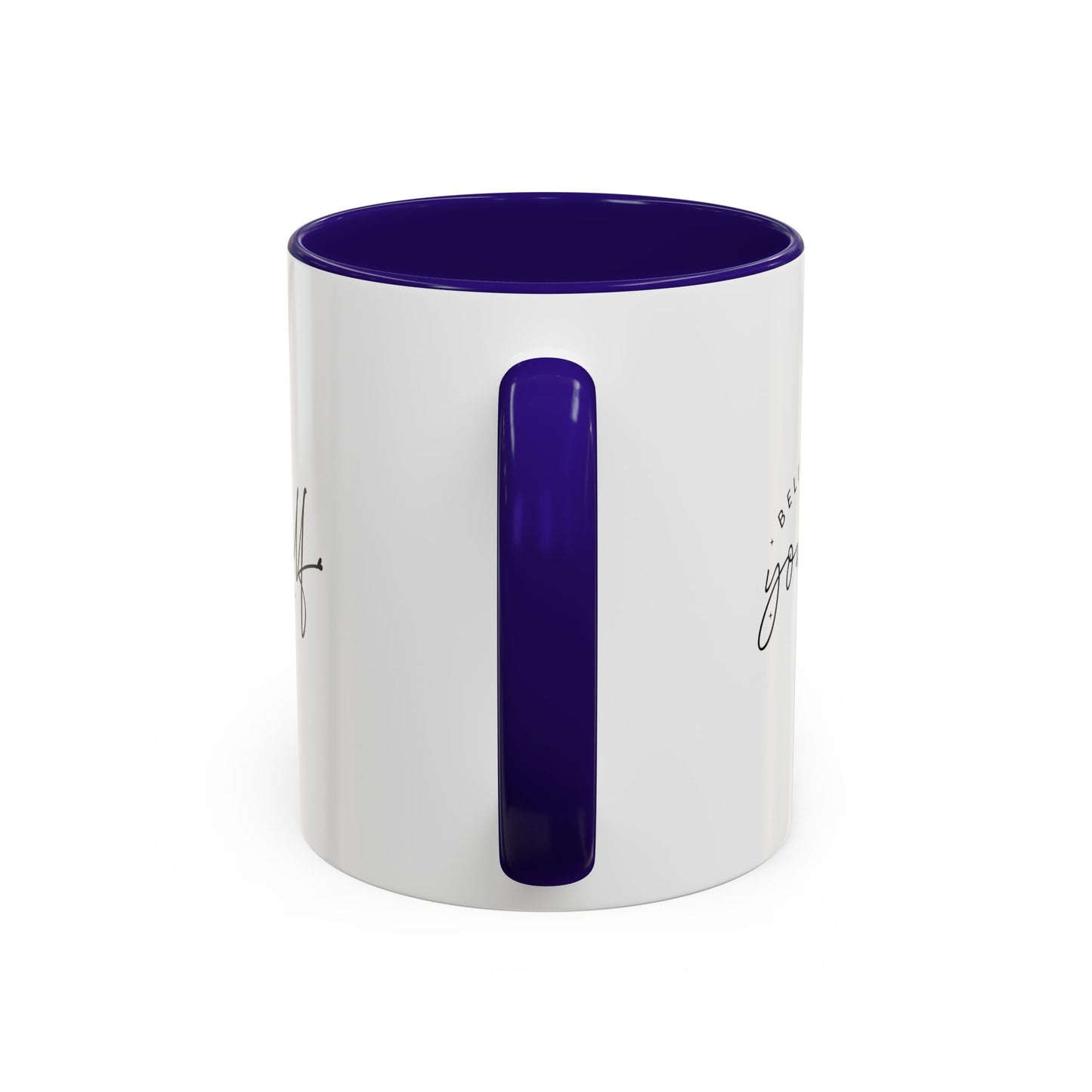 colorful inspirational mug - believe in yourself