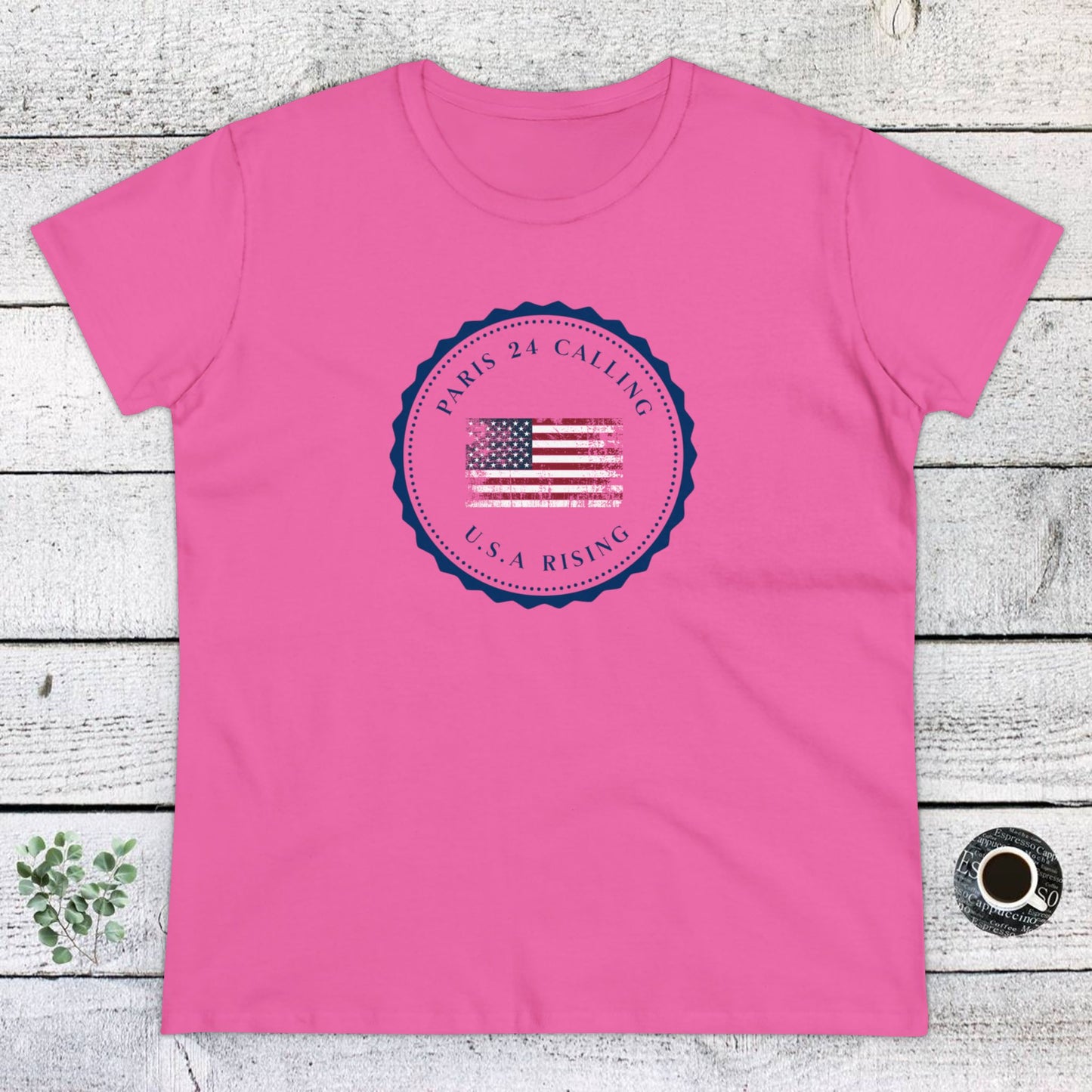 women's t-shirt - usa rising