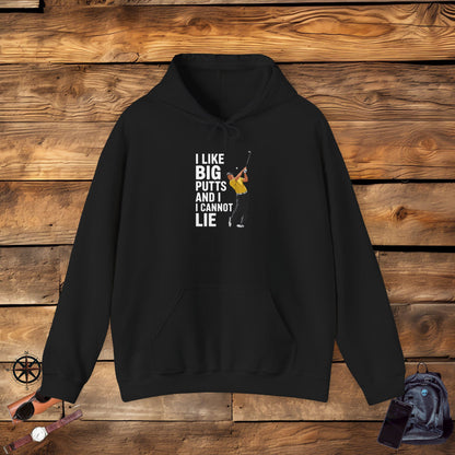 Copy of Men & Women Golf Sweatshirt: I Like Big Putts and I Cannot Lie. Unisex Golf Sweatshirt