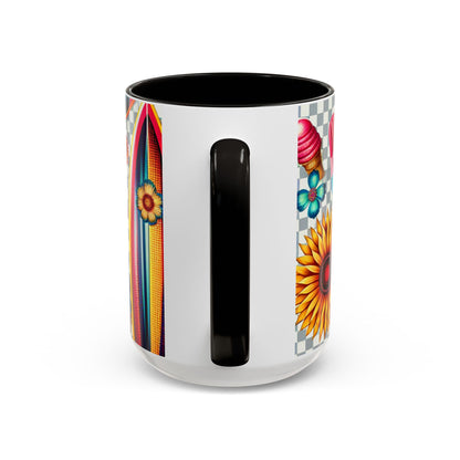 Colorful Summer Vibes Mug | Vibrant Design for Your Morning Coffee