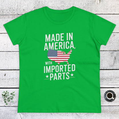 Women's T-Shirt, Women's Tee, Women's Halloween, Funny Gift, Made in America!