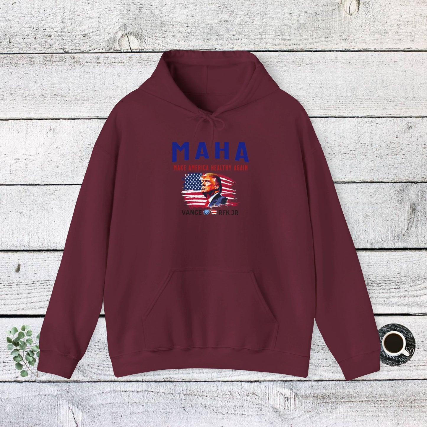 unisex hoodie - make america healthy again (maha)