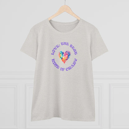 Womens T-Shirt - Love Crazy