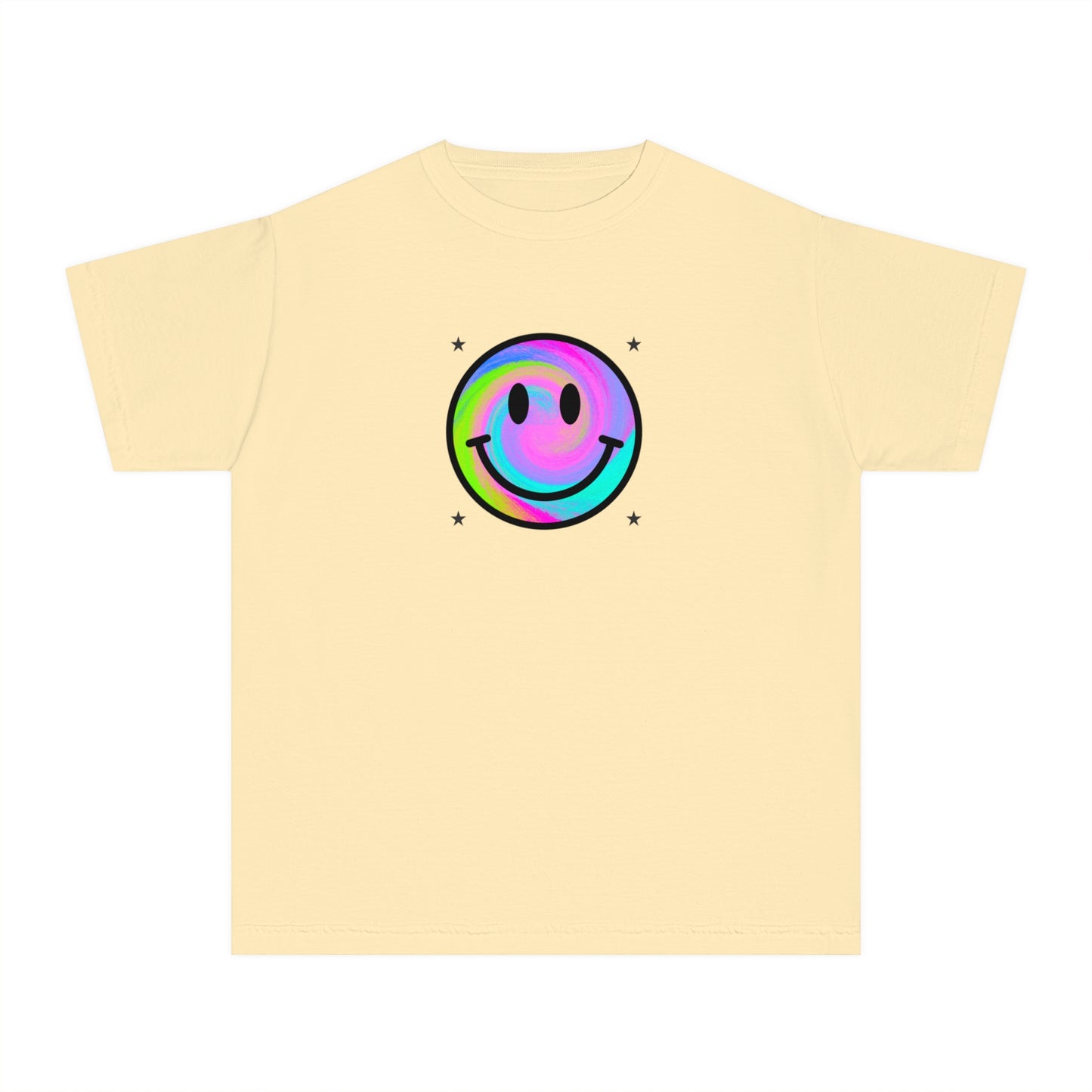youth t-shirt - smiley face
