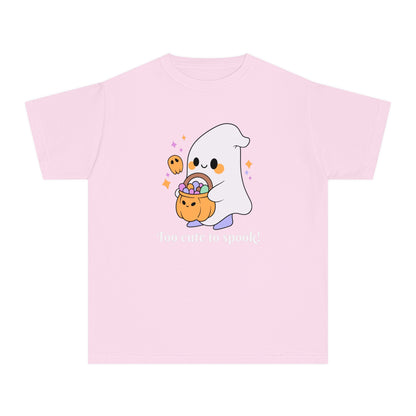 Youth T-Shirt, Kids T-shirts, Kids Tee, Halloween, Cute - Too cute to spook!