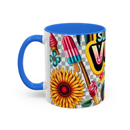 Colorful Summer Vibes Mug | Vibrant Design for Your Morning Coffee