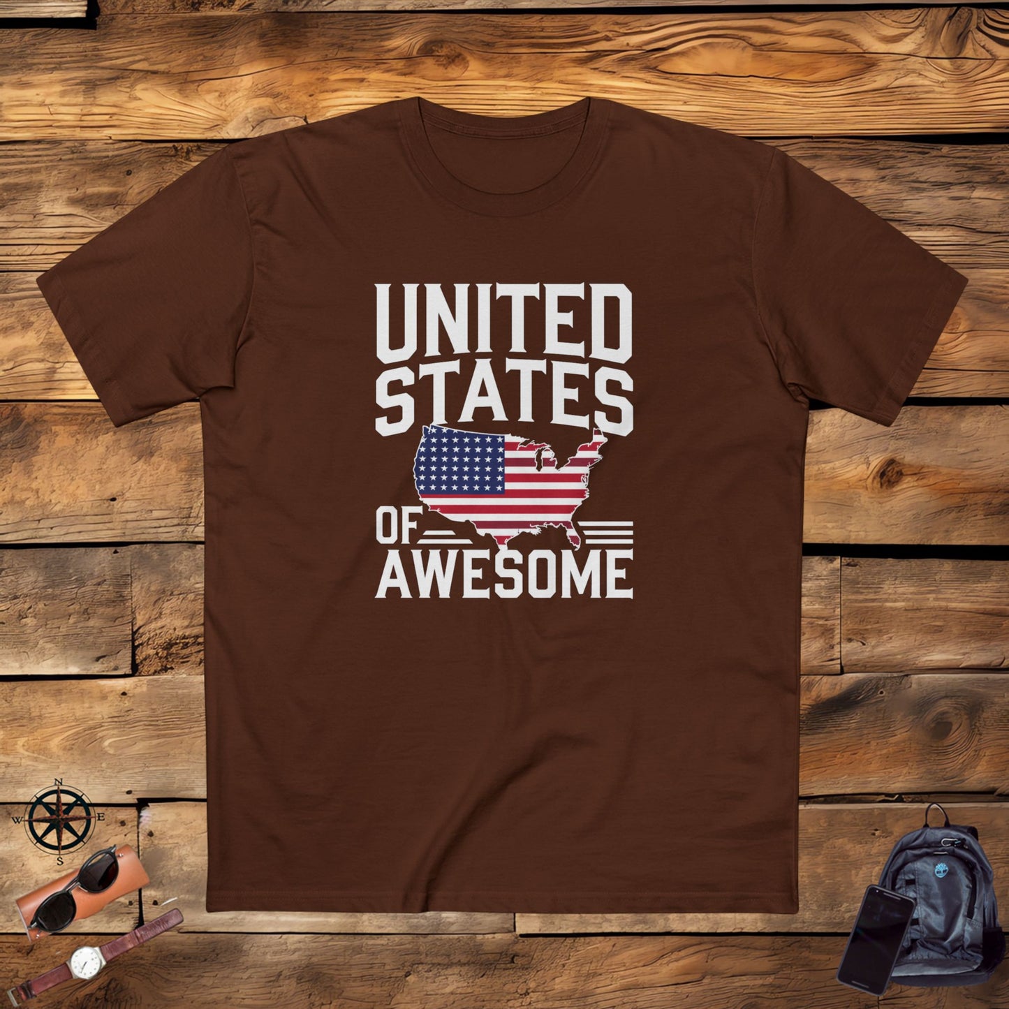 men's t-shirt, men's tee, funny gift, election, united states of awesome