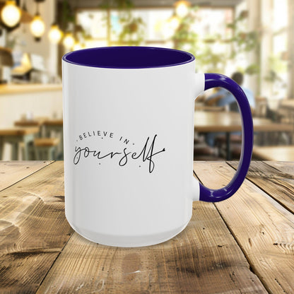 Colorful Inspirational Mug - Believe in Yourself