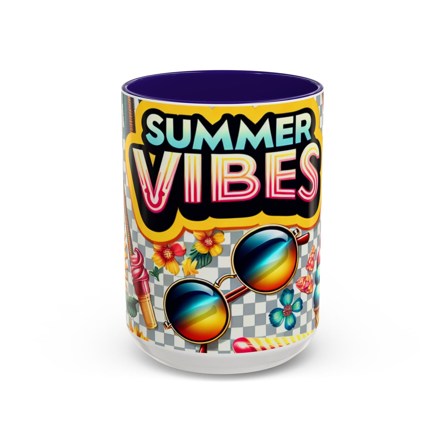 colorful summer vibes mug | vibrant design for your morning coffee