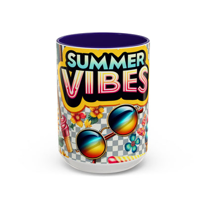 Colorful Summer Vibes Mug | Vibrant Design for Your Morning Coffee