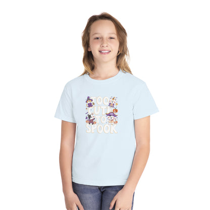 Youth T-Shirt, Youth Halloween T-Shirt, Too Cute to Spook!