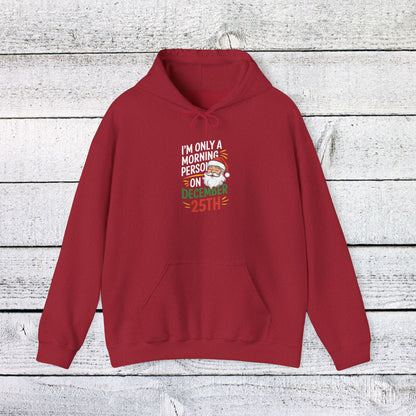 Men's and Women's Christmas Sweatshirt. I'm not a morning person. Unisex Christmas Sweatshirt.