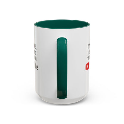 Unique Colorful Mug - Perfect for YouTube Lovers