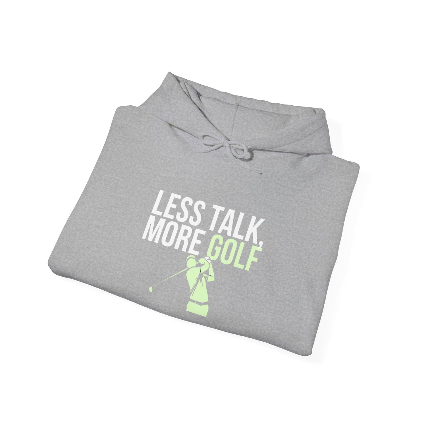 men & women golf sweatshirt: less talk more golf! unisex sweatshirt: