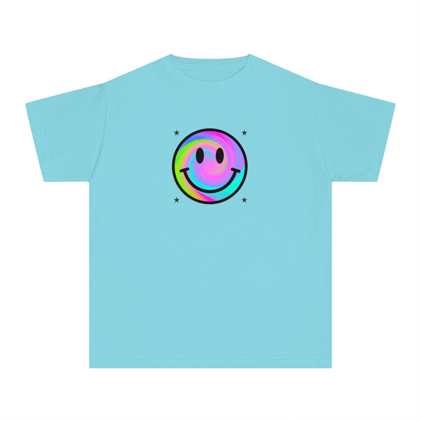 youth t-shirt - smiley face