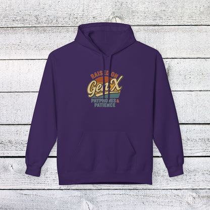 Unisex Softstyle Hoodie - Raised on Gen X Design