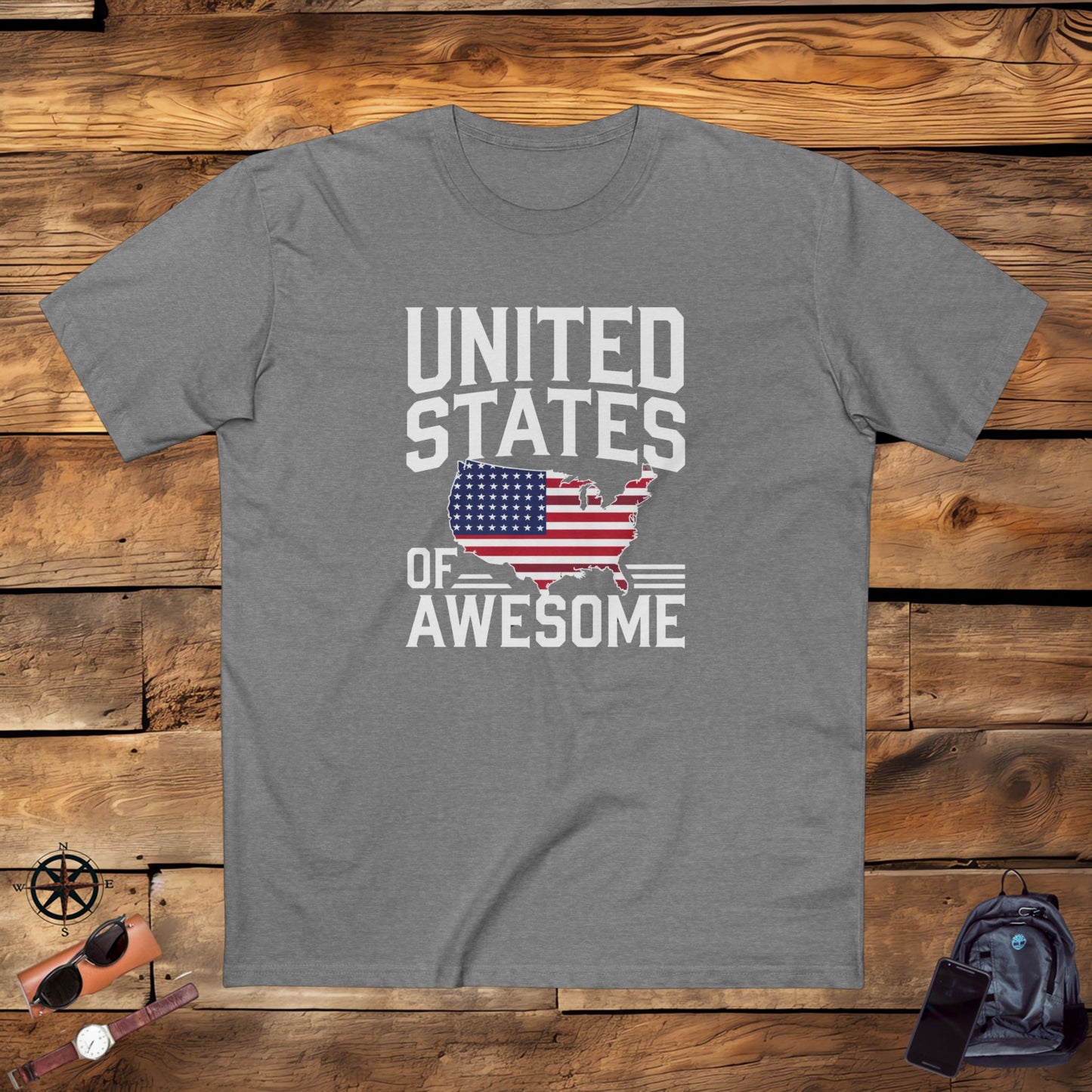 men's t-shirt, men's tee, funny gift, election, united states of awesome