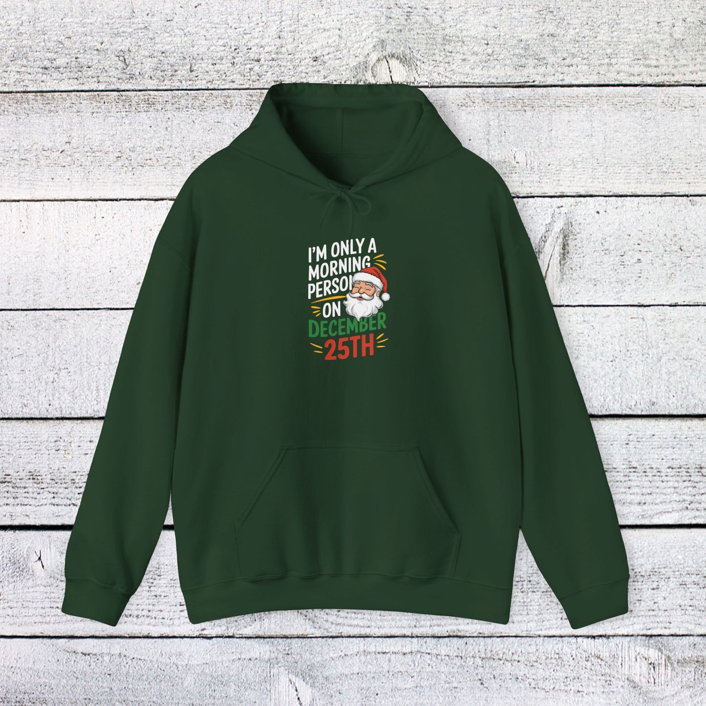 men's and women's christmas sweatshirt. i'm not a morning person. unisex christmas sweatshirt.