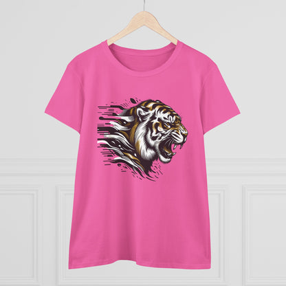 Fierce Tiger Graphic Cotton Tee