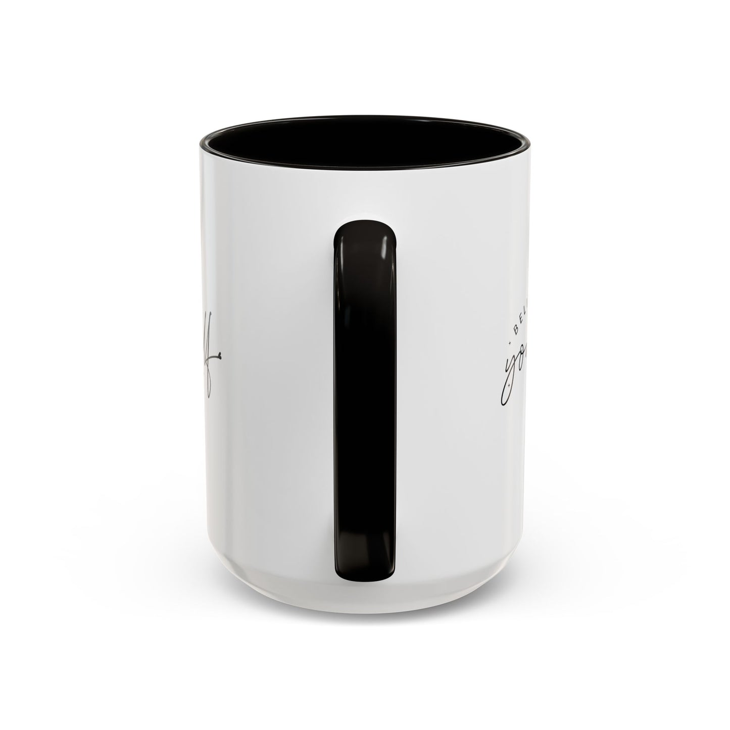 colorful inspirational mug - believe in yourself