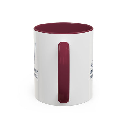 Colorful Golf Mug - Driver or Iron? The Daily Struggle