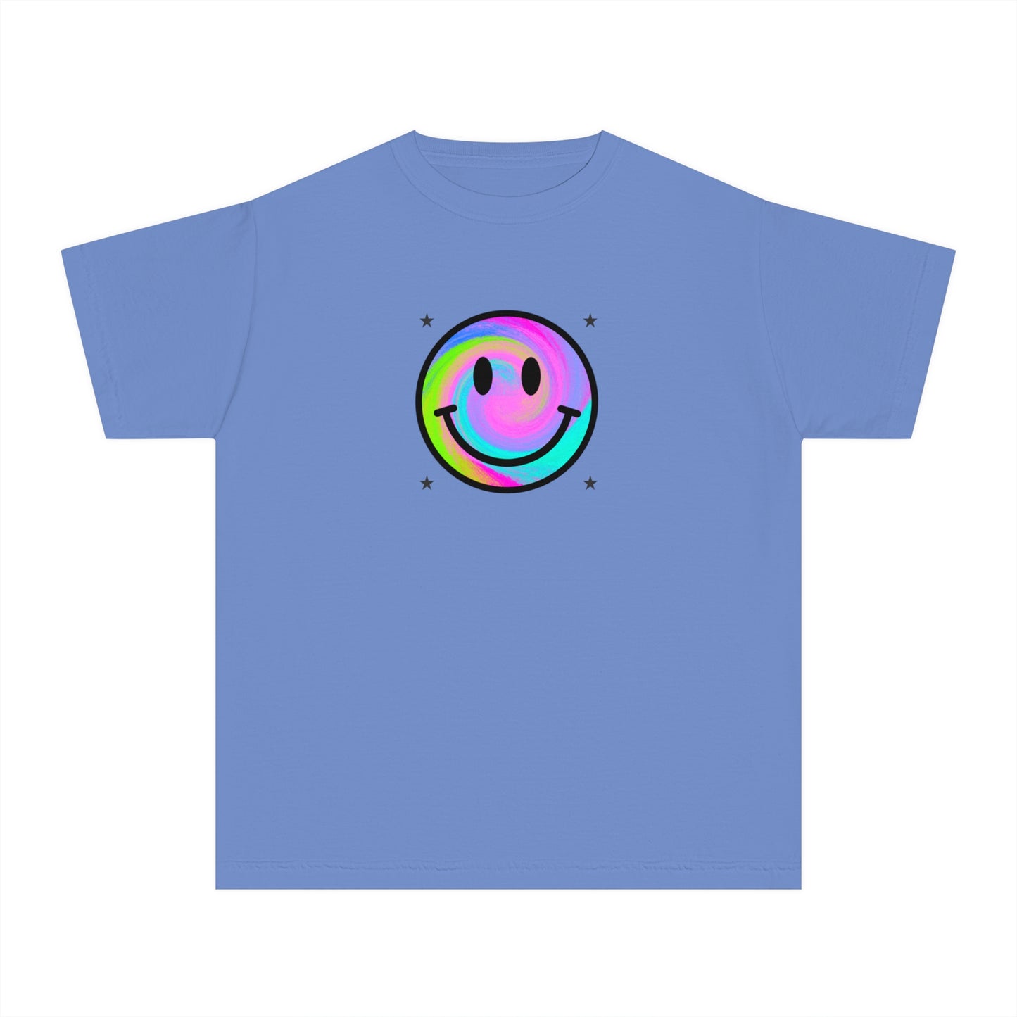 youth t-shirt - smiley face