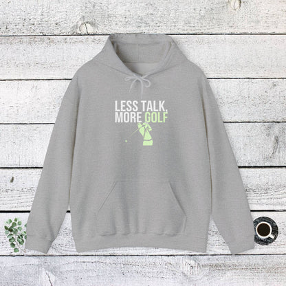 Men & Women Golf Sweatshirt: Less Talk More Golf! Unisex Sweatshirt: