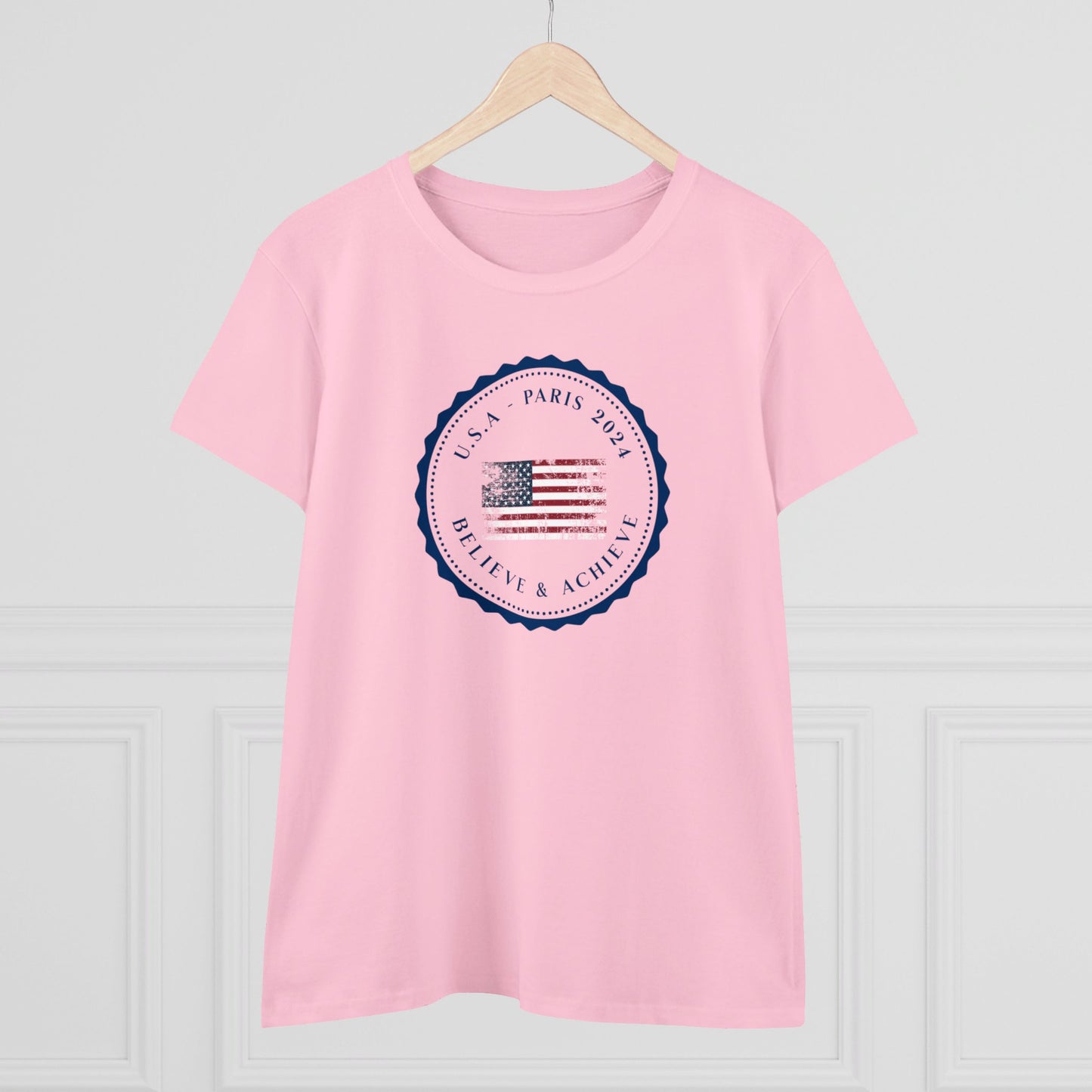 women's t-shirt - believe & achieve