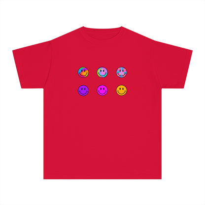 Youth T-Shirt - Smiley Faces