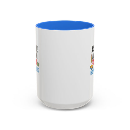 Colorful 'Ask Me Again, It's Homework' Mug - Perfect for Students. Teachers with Attitude.