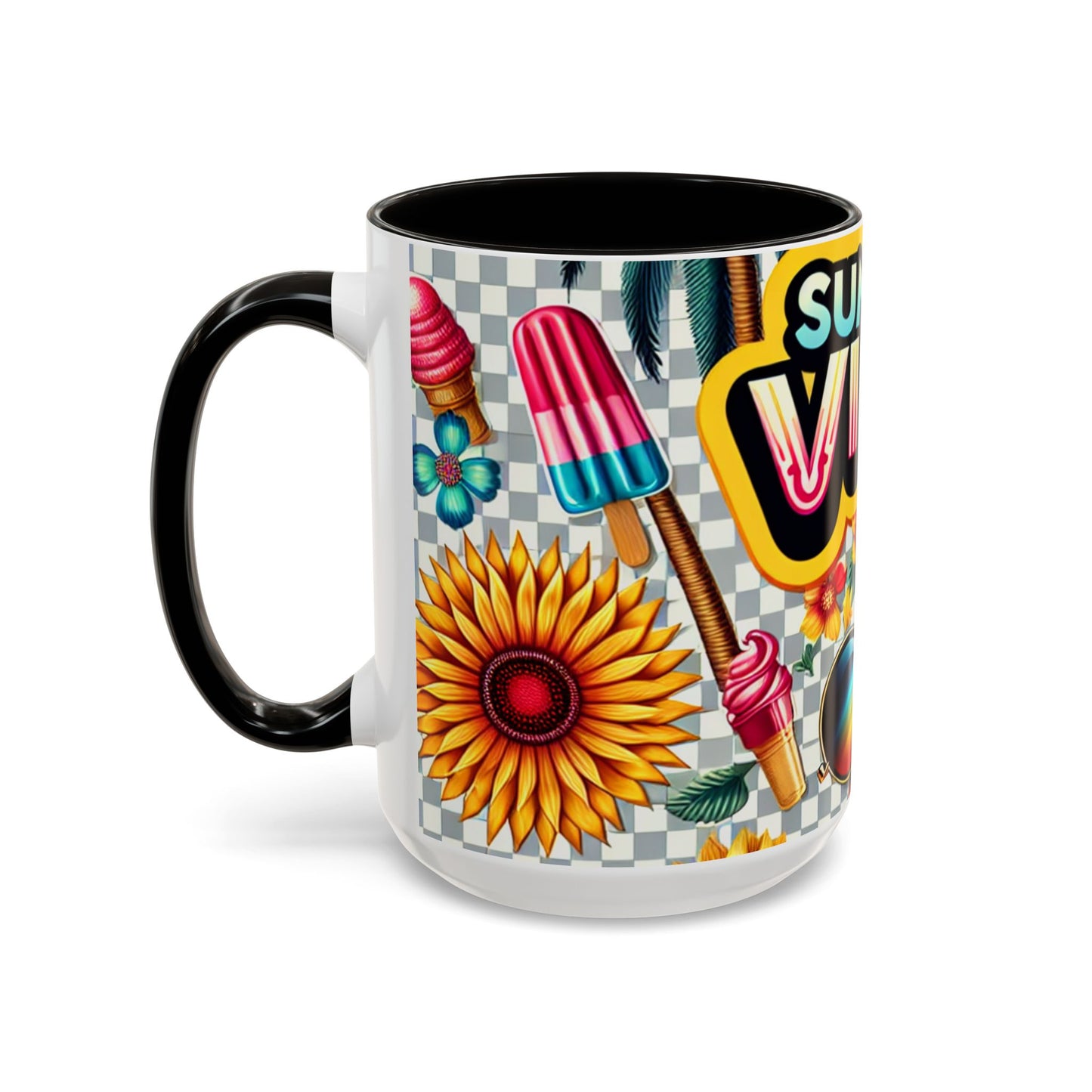 colorful summer vibes mug | vibrant design for your morning coffee