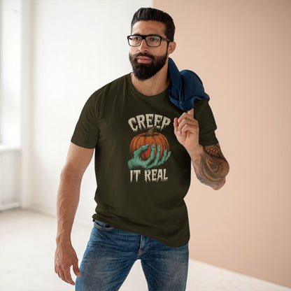 Men's T-Shirt, Men's Tee, Men's Halloween, Men's Funny gift - Creep it real!