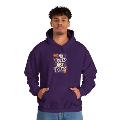 Unisex Hoodie - Halloween Hoodie -No Tricks Just Treats!