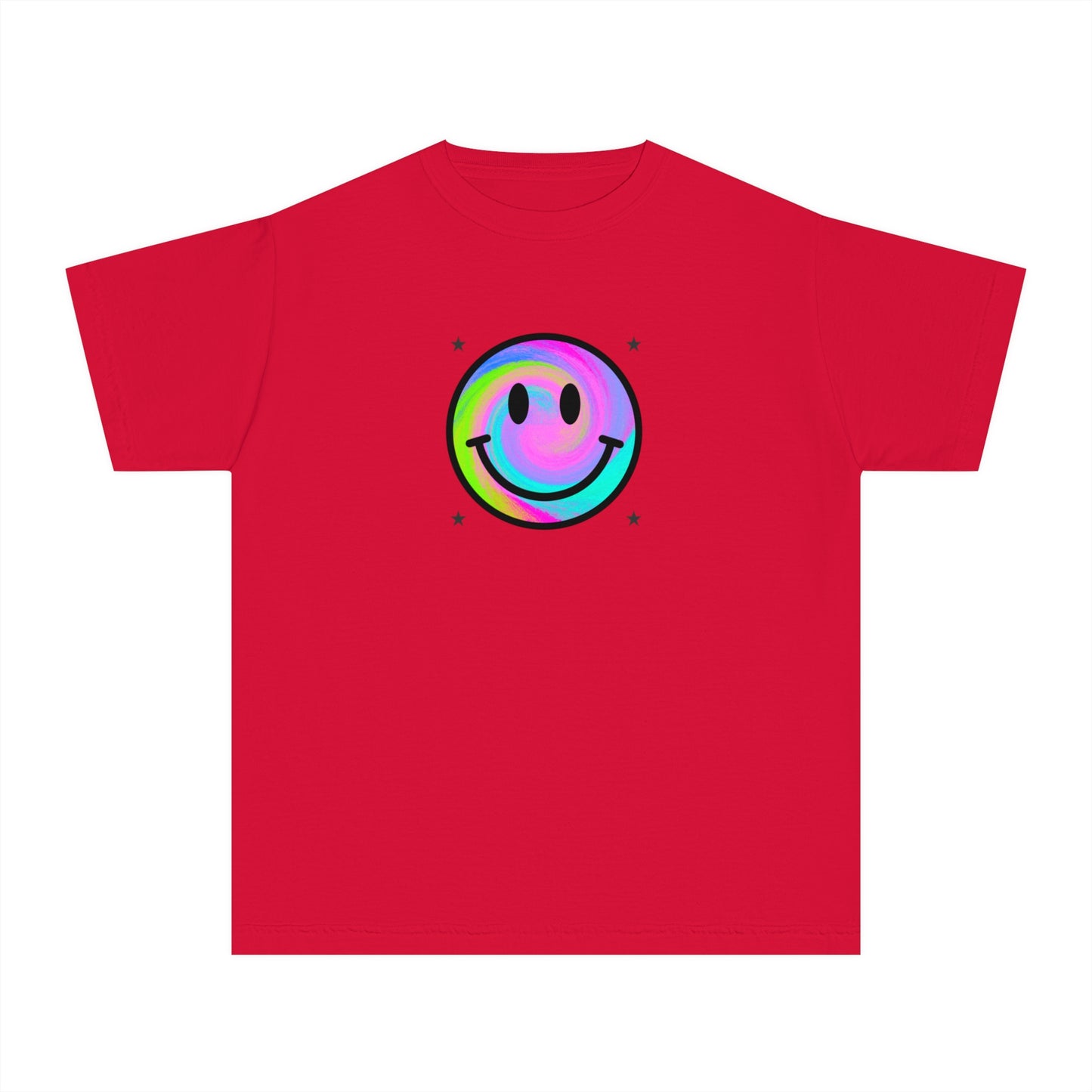 youth t-shirt - smiley face