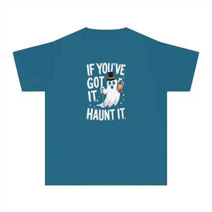 Youth T-Shirt, Youth Halloween T-Shirt, If you've got it haunt it!