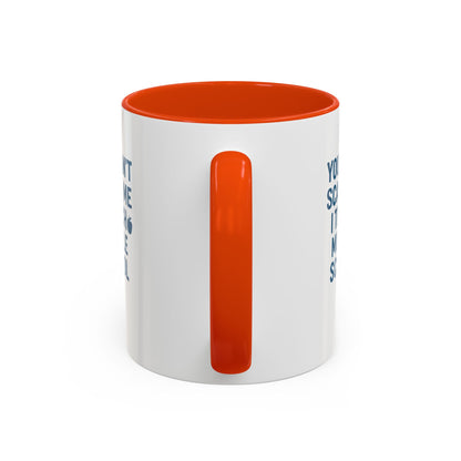 Funny Middle School Teacher Mug - You Can't Scare Me. Teachers with Attitude.